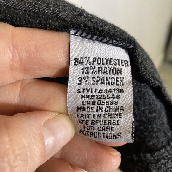 Habitat Clothes To Live In Women’s Small Gray Full Zip Sweater‎ Jacket 84136 - Picture 6 of 7